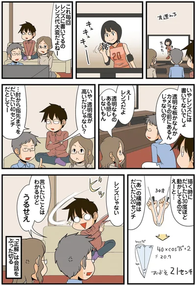 レンズには書いてないでしょ