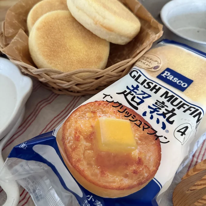 「超熟イングリッシュマフィン」をヨルパンで!