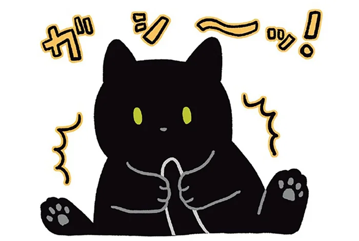 信頼の証？抱っこをされていてもしっぽに夢中になる黒猫ろん／黒猫ろんと暮らしたら3（14）