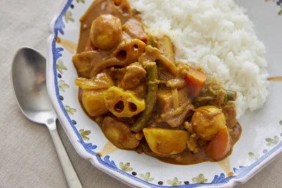 食べごたえのある根菜がたっぷりの「冷凍和風野菜ミックス」はカレーに重宝