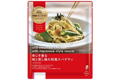 [冷凍]洋麺屋ピエトロ 青じそ香る梅と蒸し鶏の和風スパゲティ
