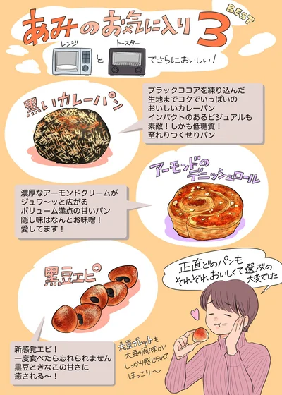 お気に入りの3つをご紹介