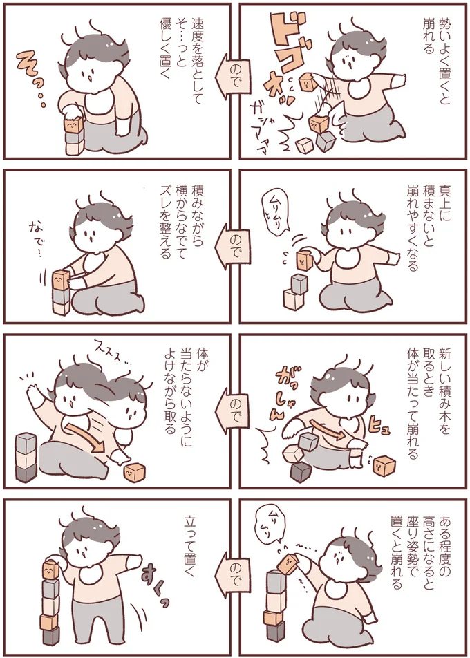 優しく置く