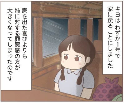 わずか1年で家に戻ることにしました