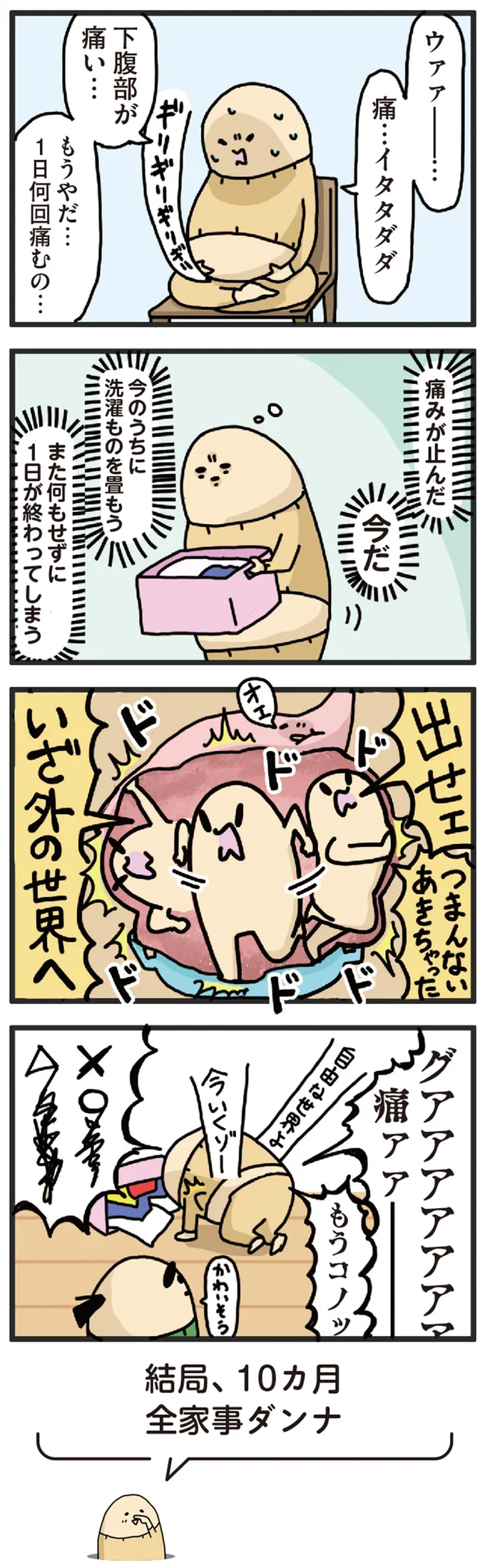 下腹部が痛い…
