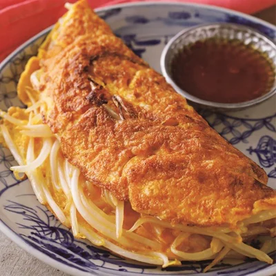 野菜と卵で！見た目もお腹も大満足「バインセオ風」＆「洋風卵とじ」