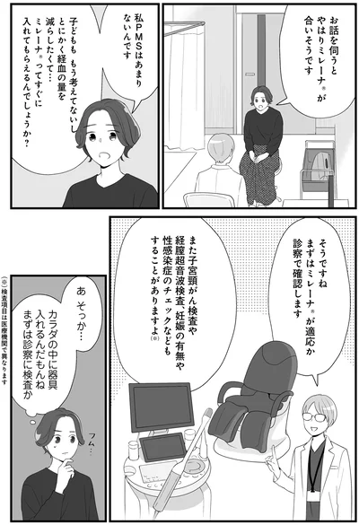 ミレーナが合いそうです