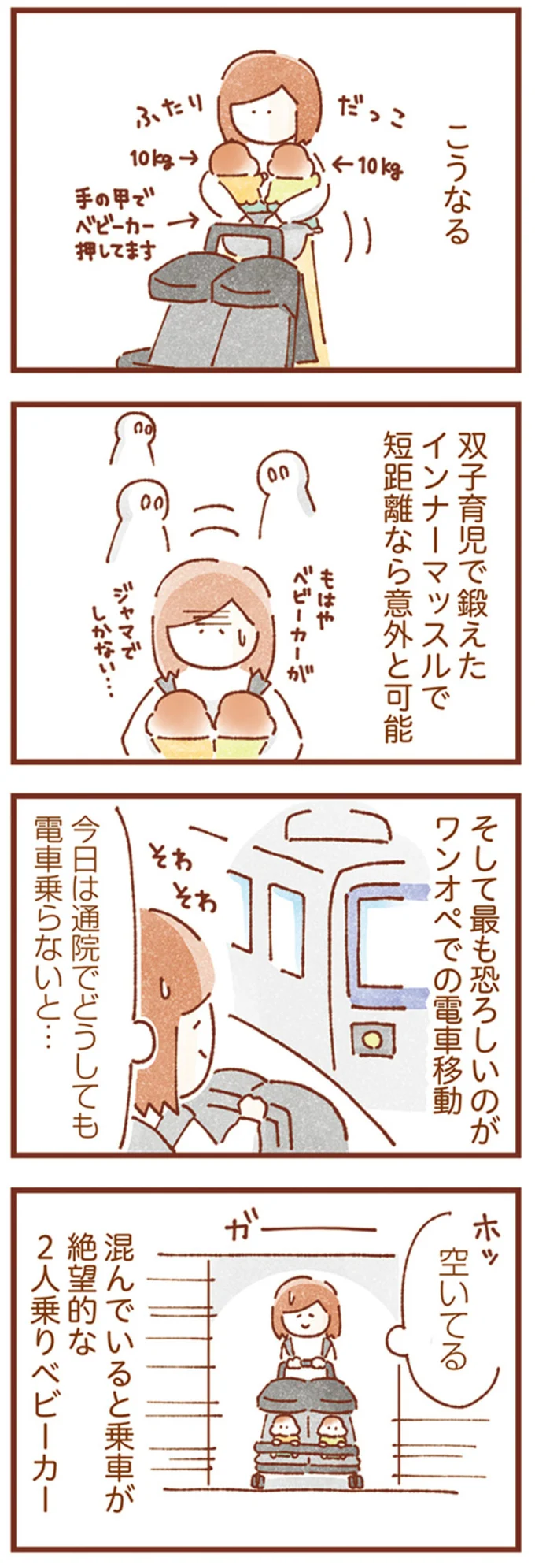 双子育児で鍛えたインナーマッスル