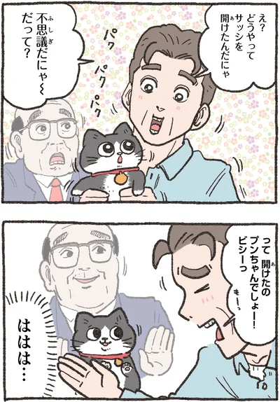 不思議だにゃ～だって？