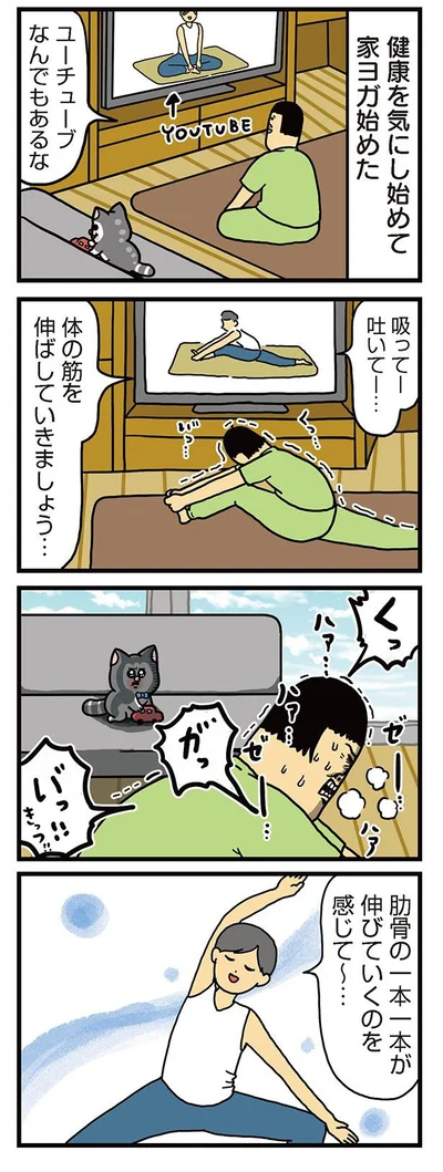 健康を意識して家ヨガを始めたよ