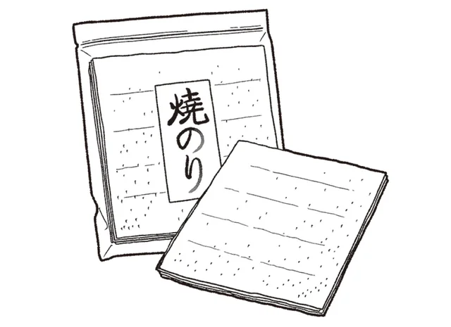 みそ汁、パスタ、サラダのトッピングに！「焼きのり」で鉄分をちょい足し／鉄分ちょい足しごはん（7）