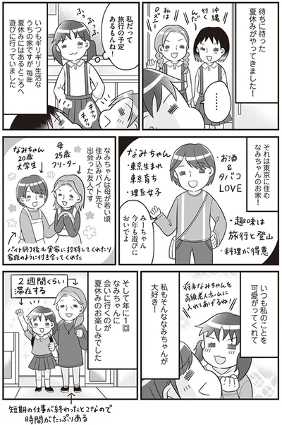 『明日食べる米がない！親が離婚したら、お金どころか、なーんにもなくなりました!!』より