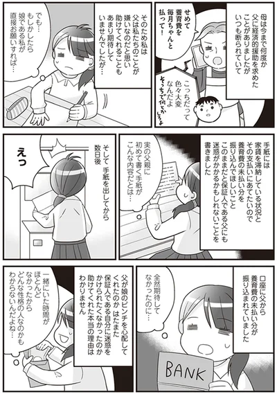 『明日食べる米がない！親が離婚したら、お金どころか、なーんにもなくなりました!!』より