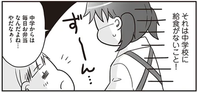 中学からは毎日お弁当なんだよね…