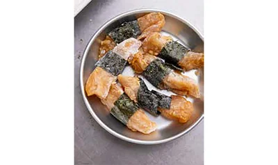 170度の油で3分揚げる