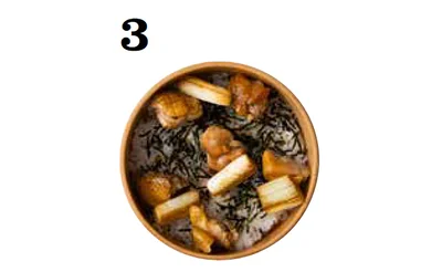 タレ焼き、焼きねぎをちらして