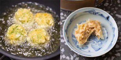 焼売の磯辺揚げ