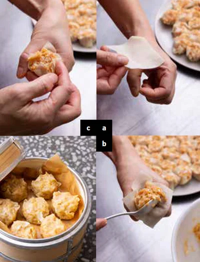 鶏とえのきの焼売