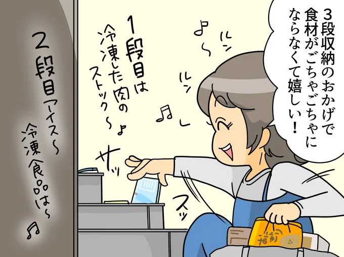 入っているものが一目瞭然♪