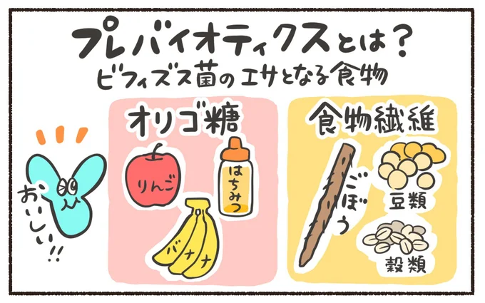 プレバイオティクスとは？
