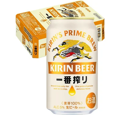 一番搾り キリン ビール350ml×24本 生ビール