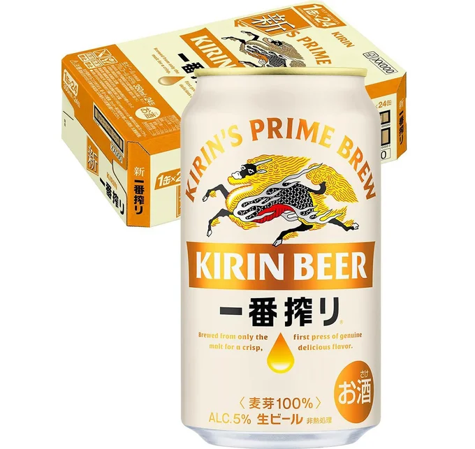 一番搾り キリン ビール350ml×24本 生ビール