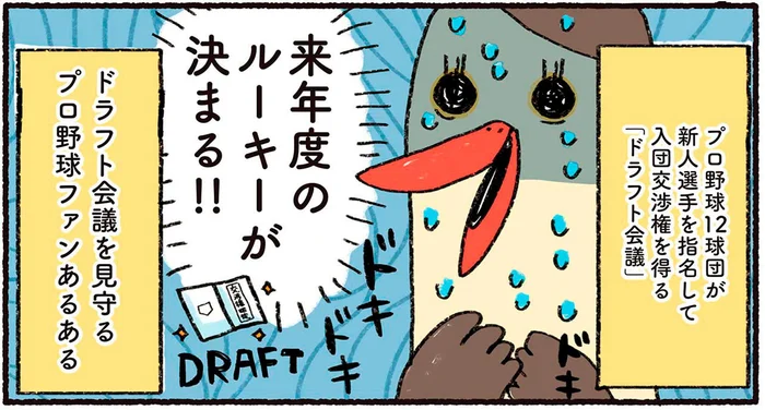 来年度のルーキーが決まる！ドラフト会議を見守る野球ファンの運命の一日／プロ野球を愛しすぎている人たちの生態（5）