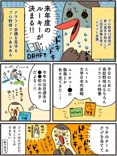ウチのチーム　クジを当てて