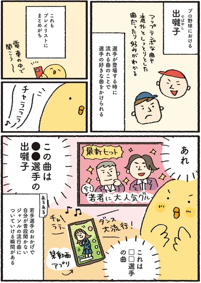 この曲は●●選手の出囃子