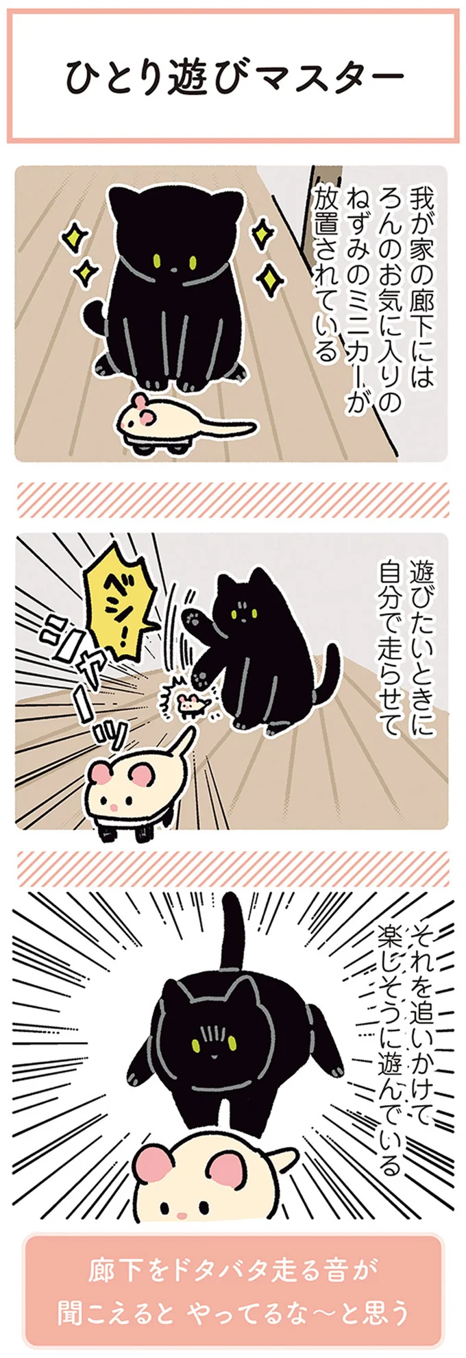 我が家の廊下には