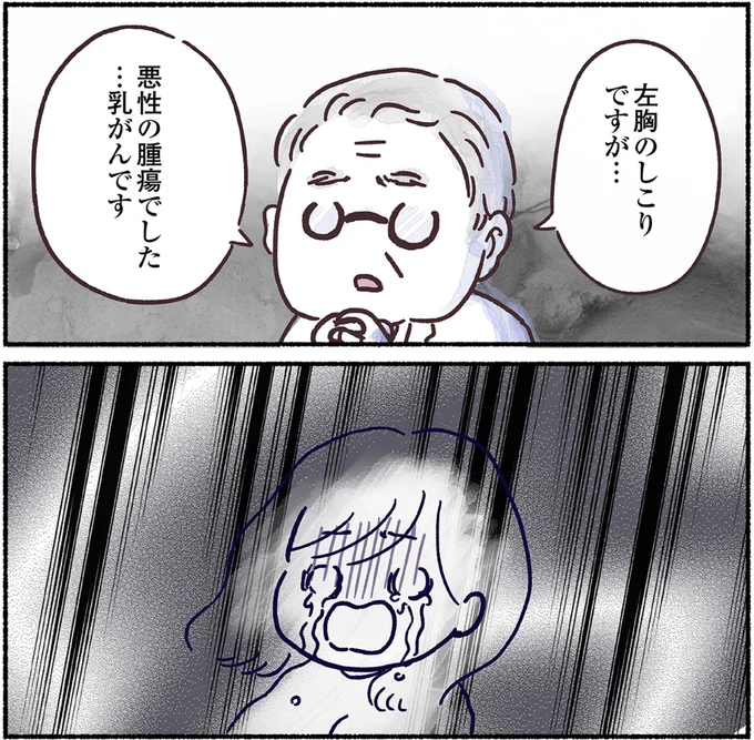 『33歳ママ、乳がんステージ3でおっぱいにサヨナラします 寛解までのポジティブ闘病記』より