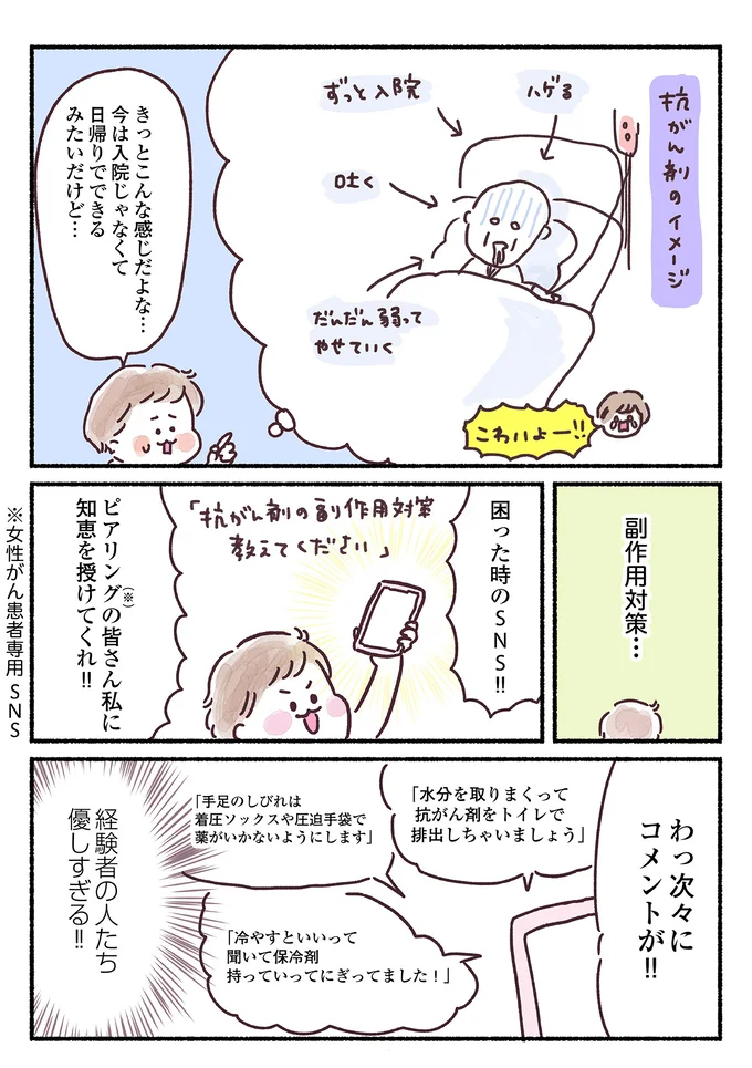 『33歳ママ、乳がんステージ3でおっぱいにサヨナラします 寛解までのポジティブ闘病記』より