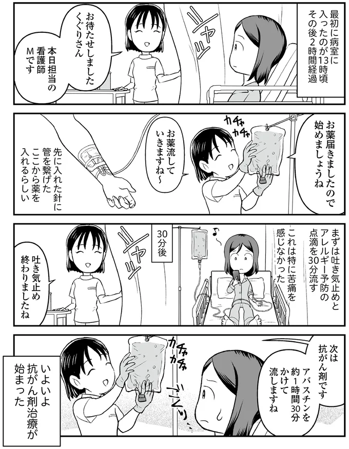 お薬流していきますね～