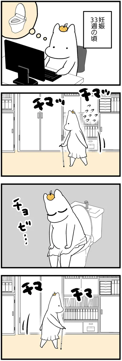 妊娠33週の頃