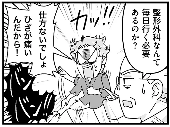 ひざの不調を期にサボリ魔に？外ではしっかり者と評判の義母／嫁ぎ先が全員めんどくさい1（5）