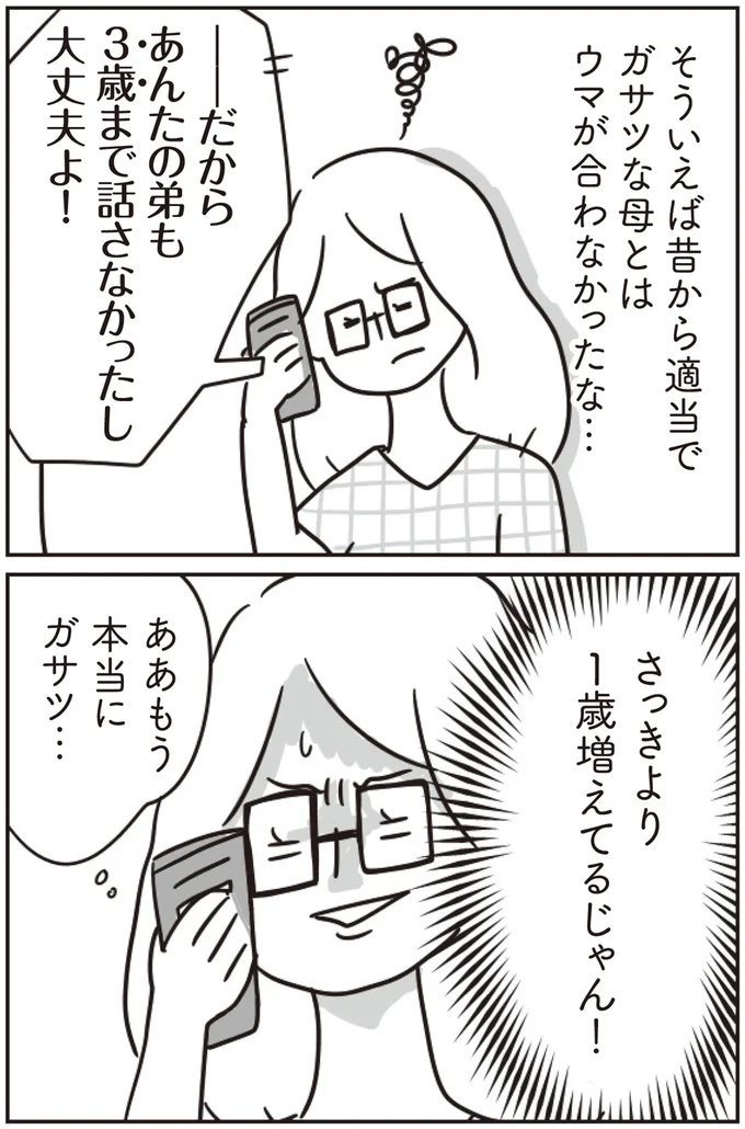 適当でガサツな母