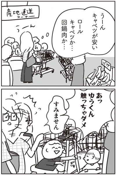 キャベツが安い