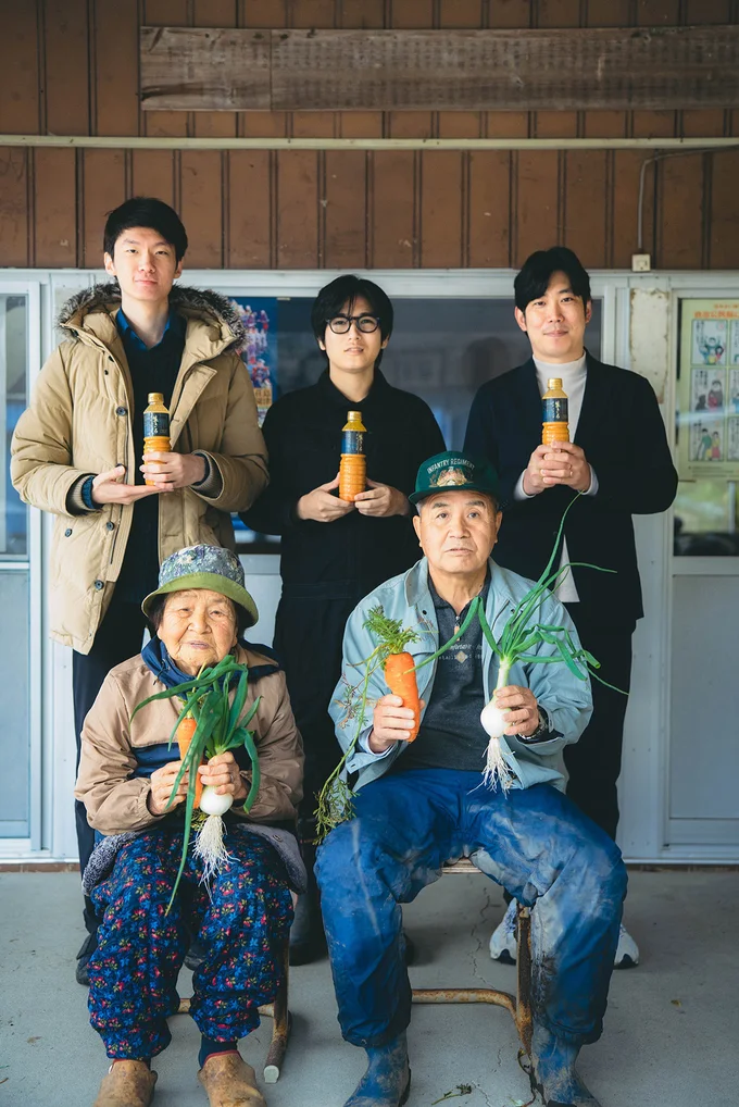 宮崎の農家さんと、一緒に開発した野菜ドレッシング