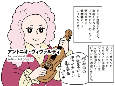 協奏曲というジャンルで活躍