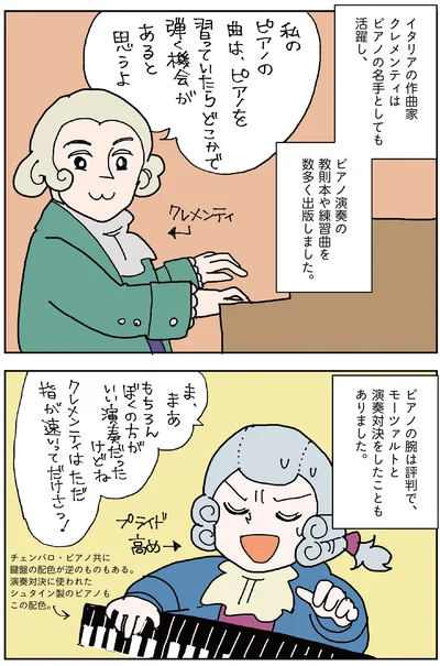 『マンガでわかるクラシック音楽の歴史入門』より