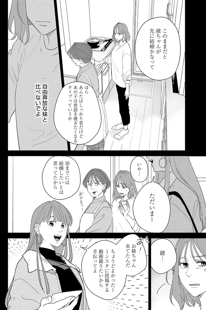 妹と比べないでよ