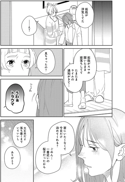 浮気してた