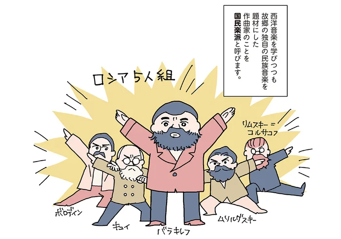 国民楽派って何？ 鉄道が普及したことによって活躍した作曲家たち／マンガでわかるクラシック音楽の歴史入門（6）