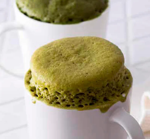 レンチン1分半で完成！大人の味わい「抹茶マグケーキ」／すぐ作れる朝ごパン、米粉おやつ（1）