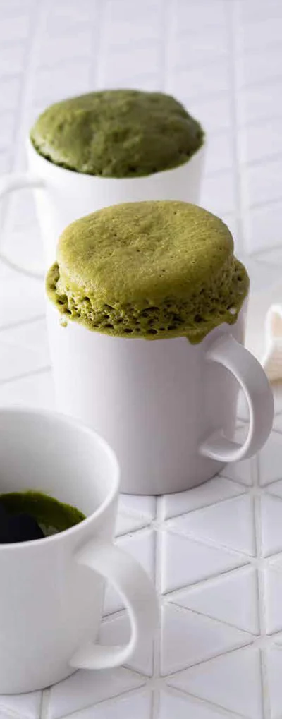 抹茶マグケーキ