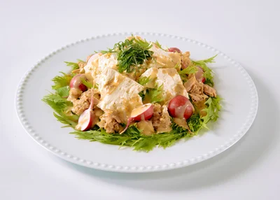 いつものサラダが「ごちそう」に！焙煎ごまと焙煎アーモンドのコクうまドレッシングが新登場