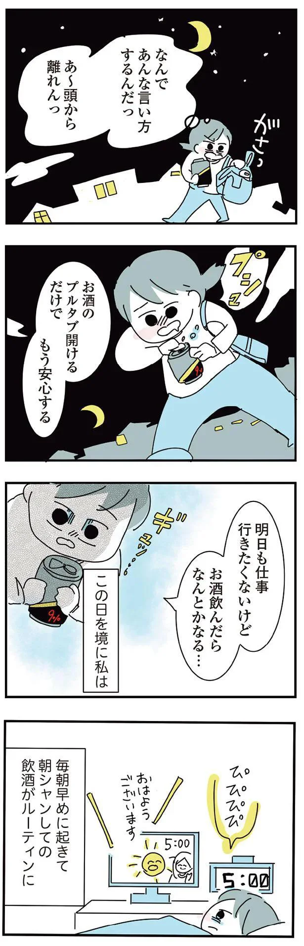 飲酒がルーティンに