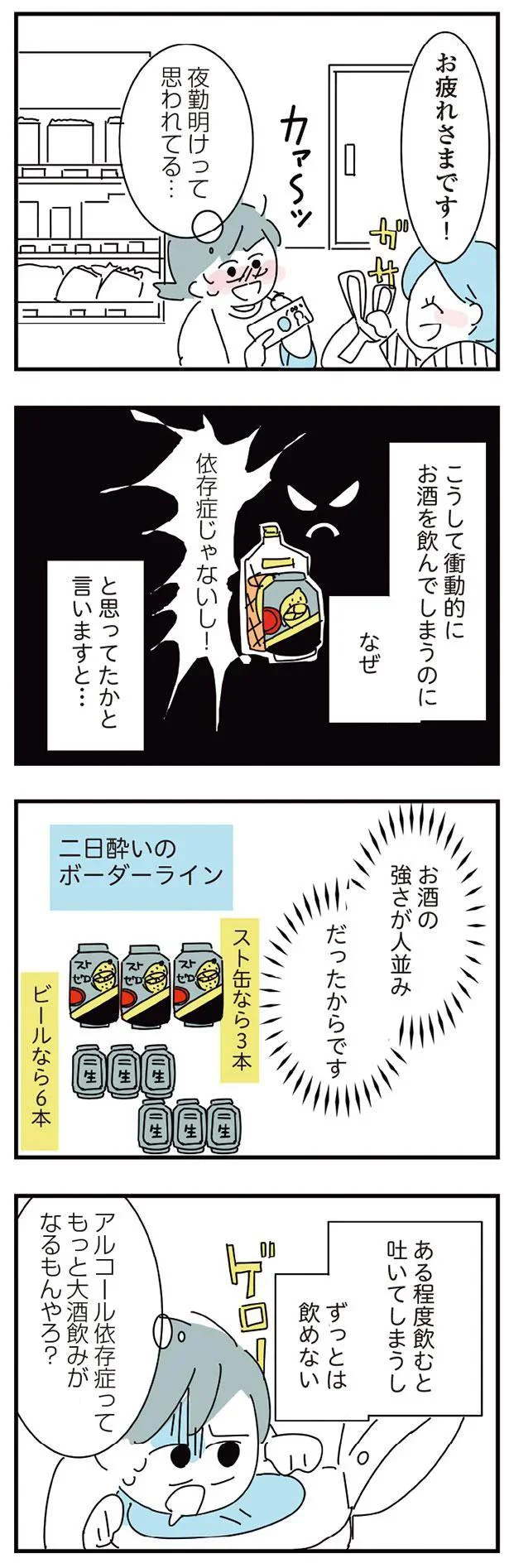 お酒の強さが人並み