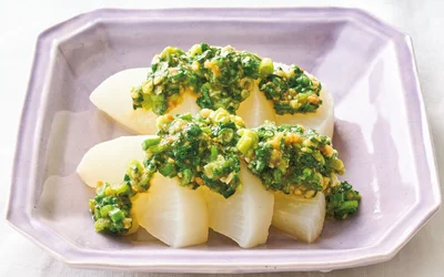 ねぎみそ大根