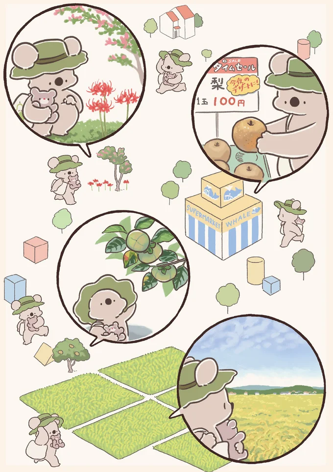 『コアラ絵日記4』より